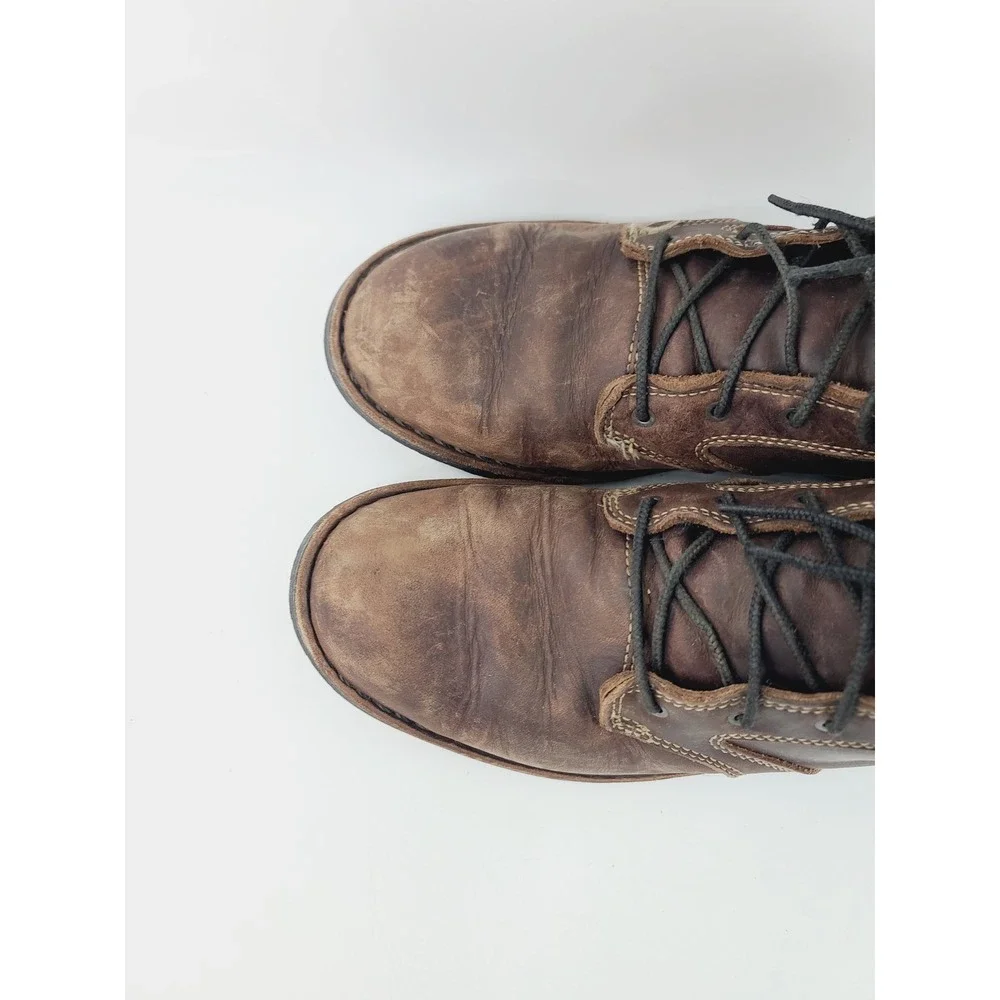 Danner, Solid Lace-up Round toe Lace-up, Ankle Boots, Men's, Size‎ 9.5, Brown.